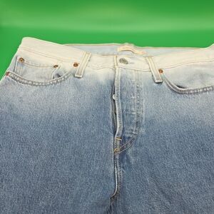 Levi's Wedgie Straight Jeans - Size 32 Ombre Fade Magic - Women's Wedge...